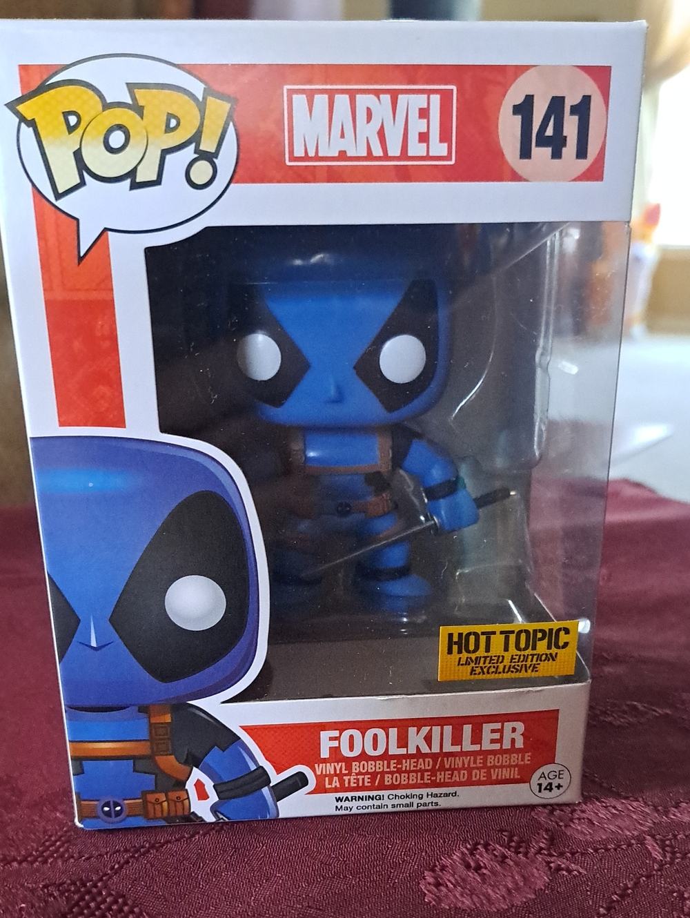 Funko Pop Marvel Foolkiller #141 Blue Bobble-head